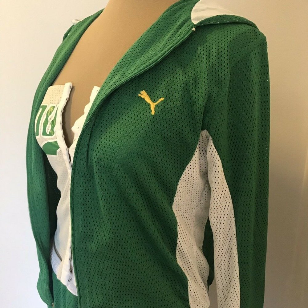 RARE! PUMA 3pcs SET- GREEN track jacket, pants and top!  NWT